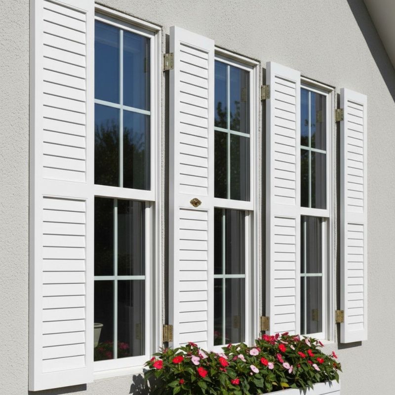 Louvered Shutters Installation in Kansas City, KS