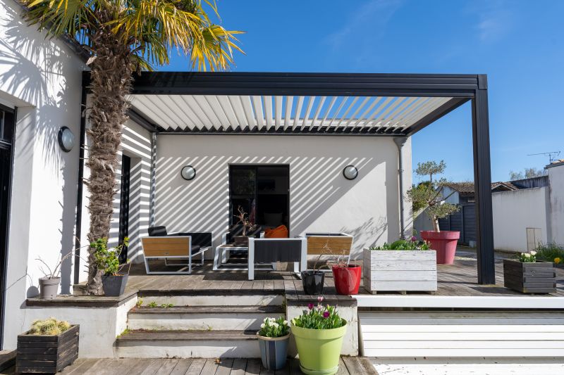 Metal Shade Installation in Napa, CA