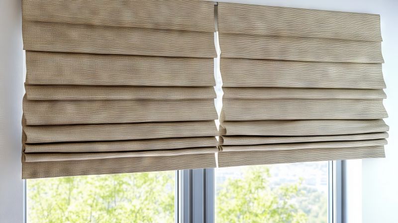 Roman Shades Installation in Littleton, CO