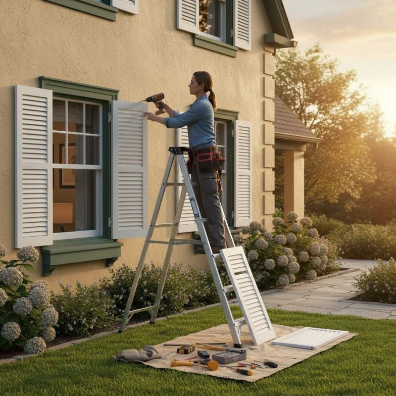 Shutter Latch Replacement in Denver County, CO