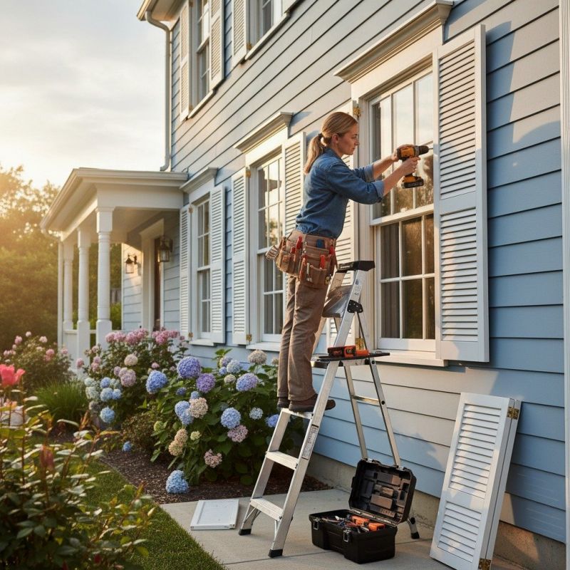Shutter Reattachment in Arvada, CO